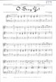 O Sing Ye Unison choral sheet music cover